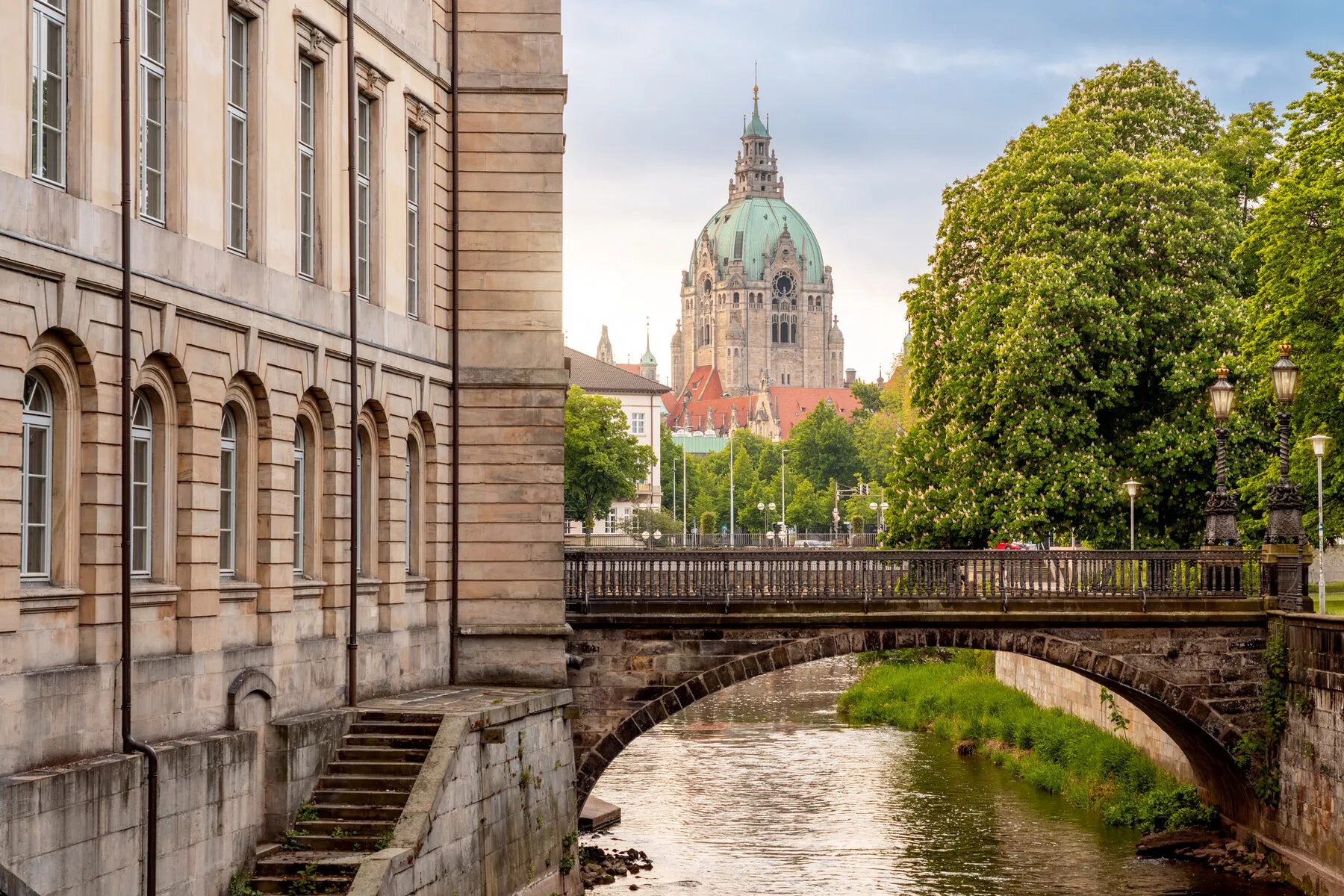 Leine Palace and New Town Hall, Hannover
